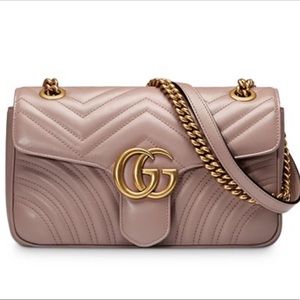Gucci  marmont matelasse convertible shoulder bag